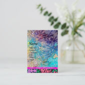 MAGIC MYRTLE / Sinkende Gold Reflektionen Visitenkarte (Stehend Vorderseite)