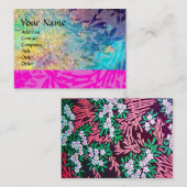 MAGIC MYRTLE / Sinkende Gold Reflektionen Visitenkarte (Vorne/Hinten)