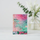 MAGIC MYRTLE / Sinkende Gold Reflektionen Visitenkarte (Stehend Vorderseite)