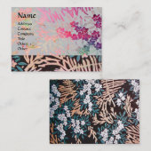 MAGIC MYRTLE / Sinkende Gold Reflektionen Visitenkarte (Vorne/Hinten)