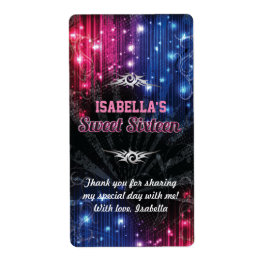 Magic Neon Glühbirnen Danke Wasserflasche