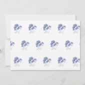 Magic niedlich Unicorns Kindergeburtstag Einladung (Rückseite)