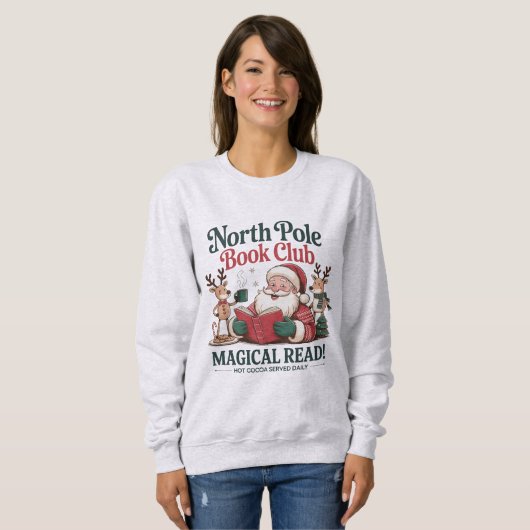 Magic North Pole Book Club Sweatshirt (Vorne ganz)
