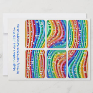 Magic Numbers-Kartentrick aus Hot Frog Graphics