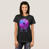 Magic Occult Crystal Ball Psychic T-Shirt (Vorne ganz)