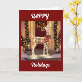 MAGIC OF CHRISTMAS FÜLLEN SIE IHRE ZUHAUSE KARTE (Gelbe Blume)