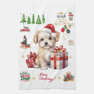 magic of christmas geschirrtuch