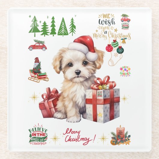 magic of christmas glasuntersetzer (Vorderseite)