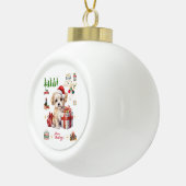 magic of christmas keramik Kugel-Ornament (Rechts)