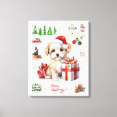 magic of christmas leinwanddruck (Vorderseite)