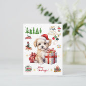 magic of christmas postkarte (Stehend Vorderseite)