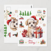 magic of christmas postkarte (Vorne/Hinten)