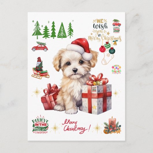 magic of christmas postkarte (Vorderseite)