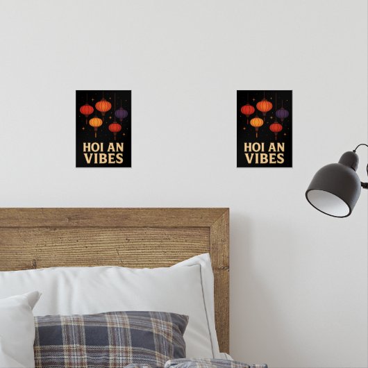 Magic of Hoi An – Lantern Art Bilderwand Sets (Schlafzimmer)