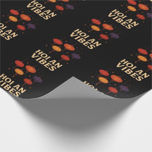 Magic of Hoi An – Lantern Art  Geschenkpapier (Ecke)