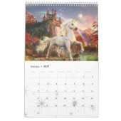 Magic of the Unicorns Calendar 2021 Kalender (Jan 2027)