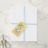 Magic One Einhorn 1. Geburtstag Geschenkanhänger (Mit Garn)