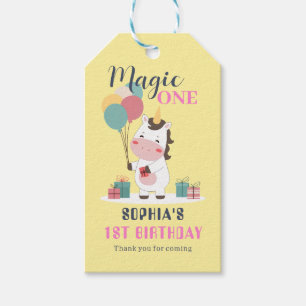 Magic One Einhorn 1. Geburtstag Geschenkanhänger