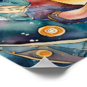 Magic Orbs Spiritualität Mysticismus Ein Soul Kosm Poster (Ecke)