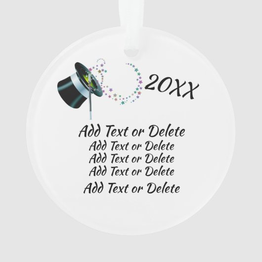 MAGIC Ornament oder Tag (Rückseite)