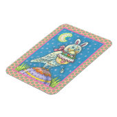 MAGIC OWL & EASTER BASKET, URLAUB BIRD MAGNET (Linke Seite)