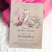 Magic Owl Girl Wizard Kinderdusche