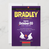 Magic Party Magic Show Einladung (Vorderseite)