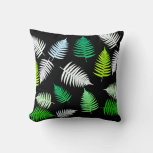 Magic Pastel Fern Blätter Kissen Kissen Kissen Kis