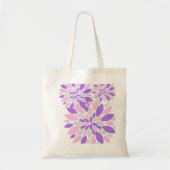 Magic Petals Purple Flowers Tragetasche (Vorne)