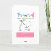 MAGIC PIGGY KARTE (Rückseite)