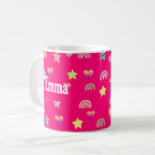Magic pink candy world kaffeetasse (Vorderseite Links)
