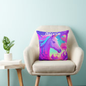 Magic Pink Unicorn Kissen Kissen (Stuhl )
