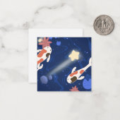 Magic Pond-Karte Mitteilungskarte (Vorderseite/Rückseite Beispiel)