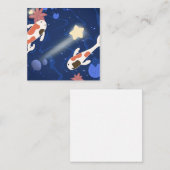 Magic Pond-Karte Mitteilungskarte (Vorne/Hinten)