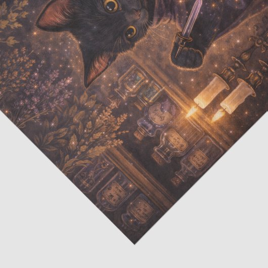 Magic Potion Kitty  Seidenpapier (Ausschnitt)