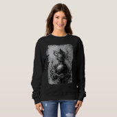 Magic Potion Occult Horror Illustration Gothic Wit Sweatshirt (Vorne ganz)