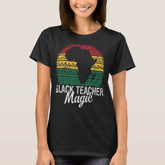 Magic Pride History Month Hbcu Educa T-Shirt (Vorderseite)