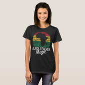Magic Pride History Month Hbcu Educa T-Shirt (Vorne ganz)