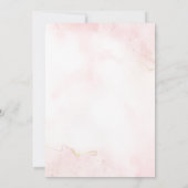 Magic Princess Burg Geburtstag Danke Karte (Rückseite)