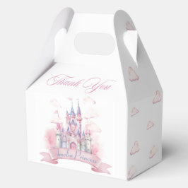 Magic Princess Castle Birthday Gefallen Schachtel Geschenkschachtel