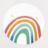 Magic Rainbow Etiketten (Design 1)