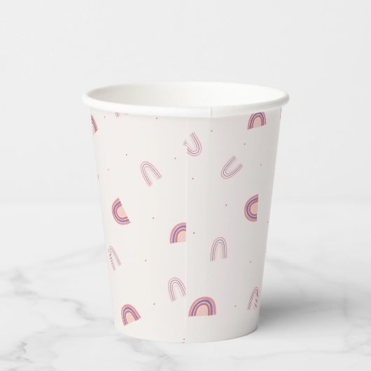 Magic Rainbows Star Birthday Party Pappbecher (Rechts)
