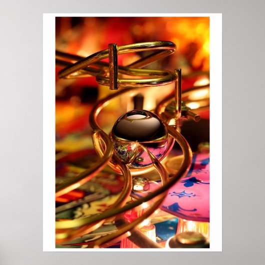 Magic Ramp Pinball Poster (Vorne)