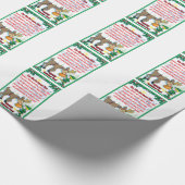 Magic Rentier Food Geschenkpapier (Ecke)
