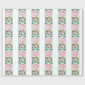Magic Rentier Food Geschenkpapier (Flach)