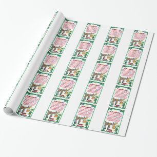 Magic Rentier Food Geschenkpapier