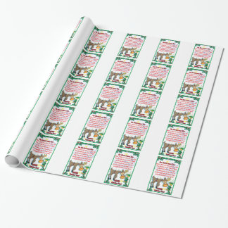 Magic Rentier Food Geschenkpapier