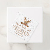 Magic Rentier Food Personalisierte Geschenkmarke Geschenkanhänger (Beispiel)