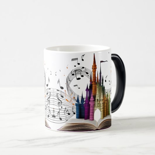 Magic Reveal Enchanted Castle Morphing Mug Verwandlungstasse (VorderseiteRechts)