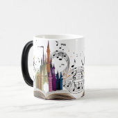 Magic Reveal Enchanted Castle Morphing Mug Verwandlungstasse (Vorderseite Links)
